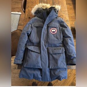 Canada Goose Men's Blue Citadel Parka / Coat